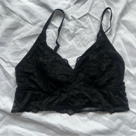 Victoria’s Secret PINK - Black Lace Bralette - Size Medium - Picture 8 of 9